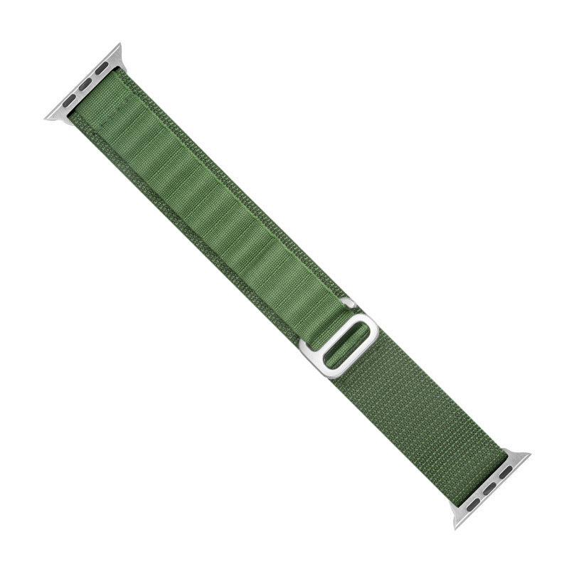 For Apple Watch Series 9 8 7 41mm 6 5 4 SE (2023) SE(2022) SE 40mm 3 2 1 38mm Braided Nylon Watch Band Adjustable Replacement Strap Size: M For Apple Watch Series 9 8 7 41mm 6 5 4 SE (2023) SE(2022) SE 40mm 3 2 1 38mm Braided Nylon Watch Band Adjustable Replacement Strap Size: M